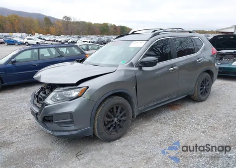 2017 Nissan Rogue Sv from USA, damaged, VIN 5N1AT2MT1HC800744